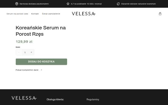 Montra da Velessa™ Koreańska naturalna pielęgnacja