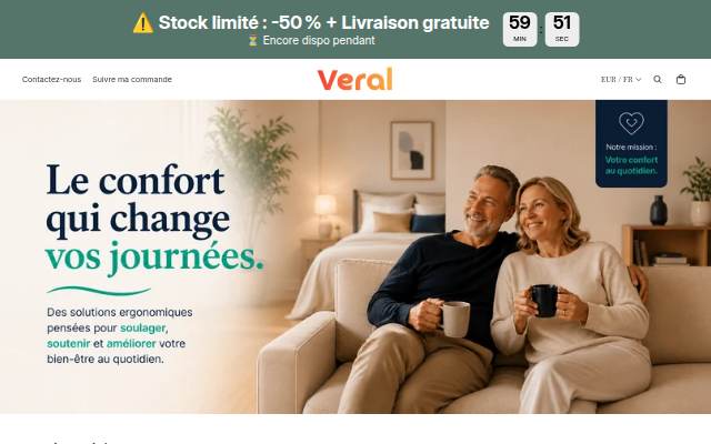 Veral storefront