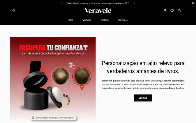 VERAVELE storefront