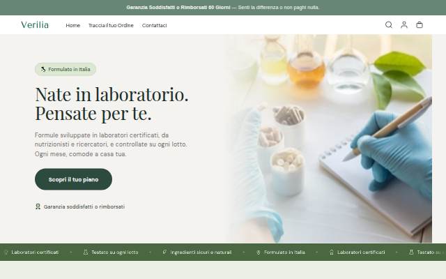 Verilia storefront