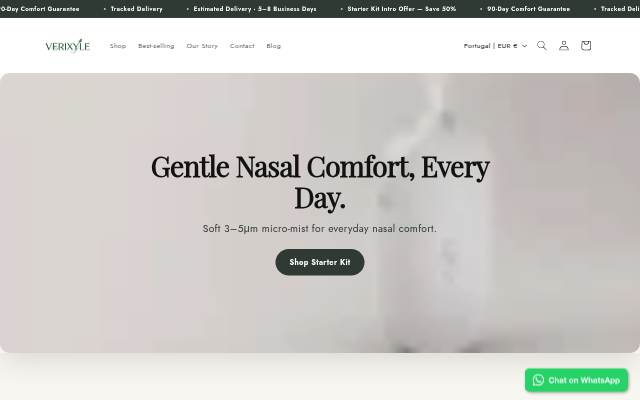 VERIXYLE storefront