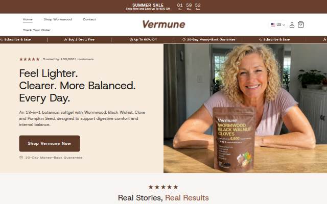 Vermune storefront