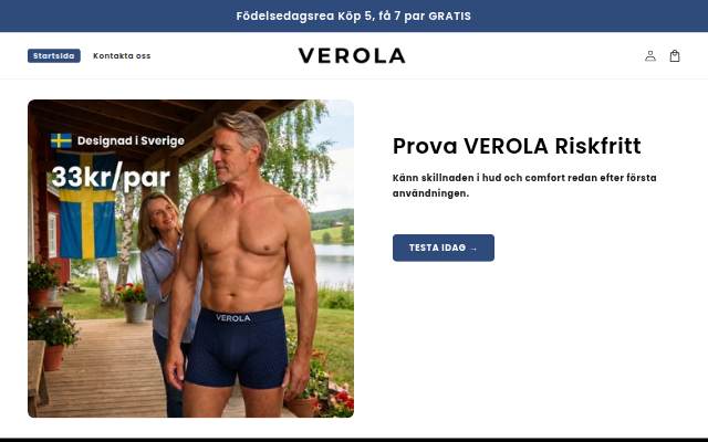 Verola storefront