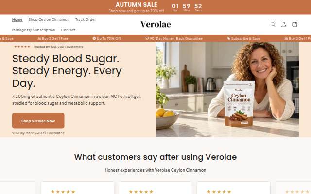 Verolae storefront