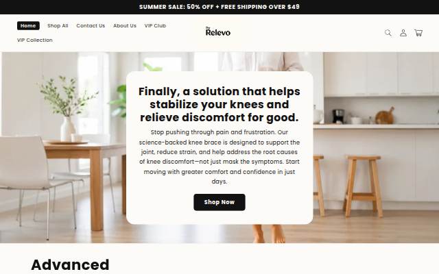 RELEVO storefront