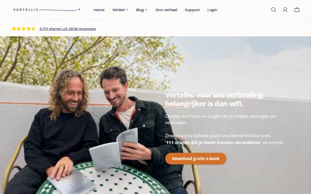 Vertellis Nederland storefront