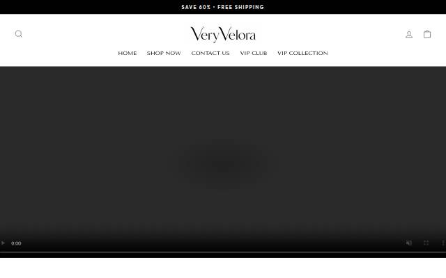 VeryVelora storefront