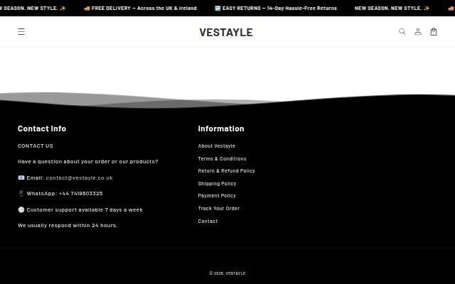 VESTAYLE storefront