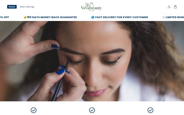 Vevabeauty storefront