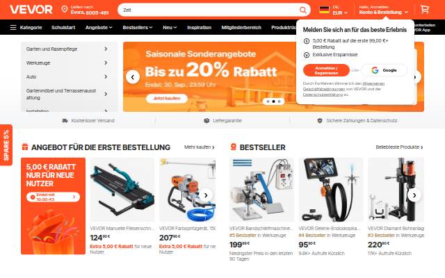 Montra da VEVOR DE｜Upgrade · Der Weg von Home Creator