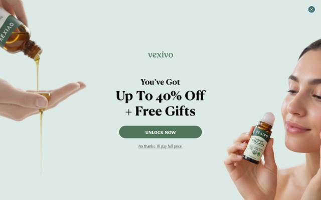 Vexivo storefront