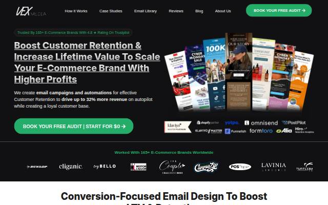 Vex Media Group storefront