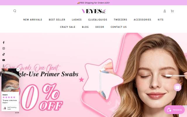 VEYELASH storefront