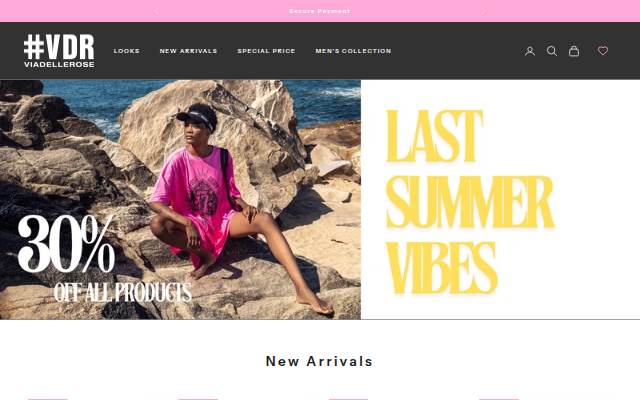 #VDR VIADELLEROSE PT storefront