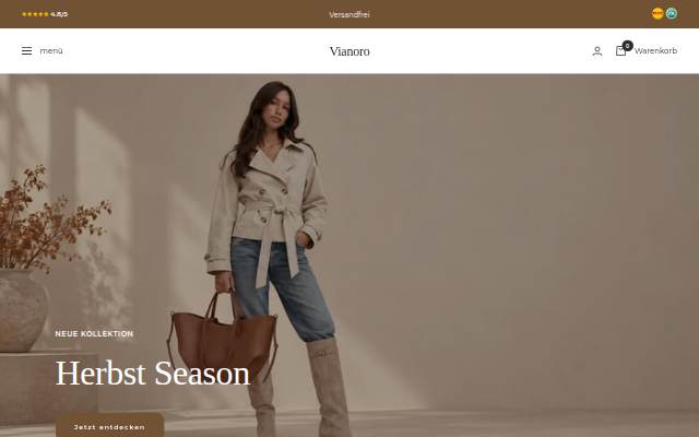 Vianoro storefront