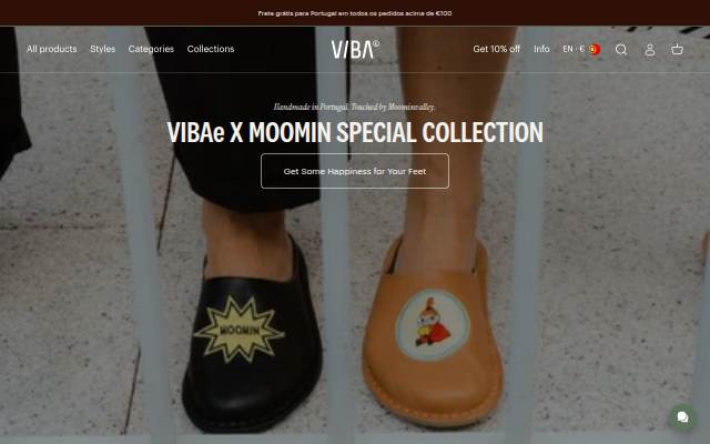 VIBAe storefront