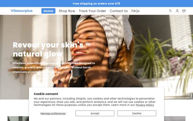 vibeourplus storefront