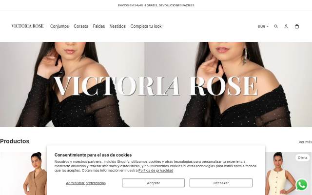 Victoria Rose storefront