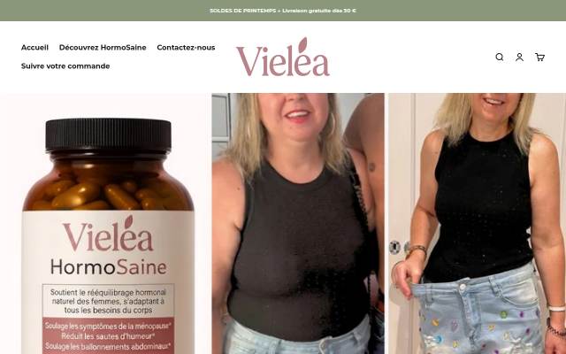 Vieléa storefront