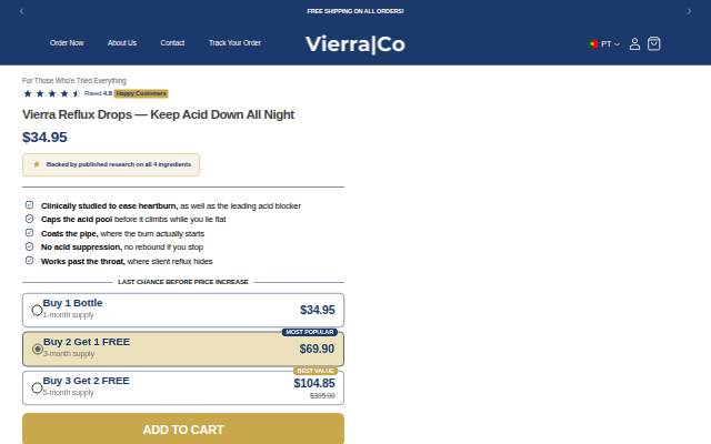 VierraCo storefront