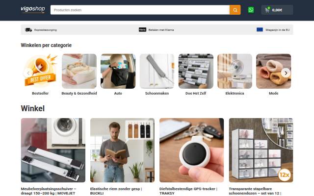 Montra da Vigoshop