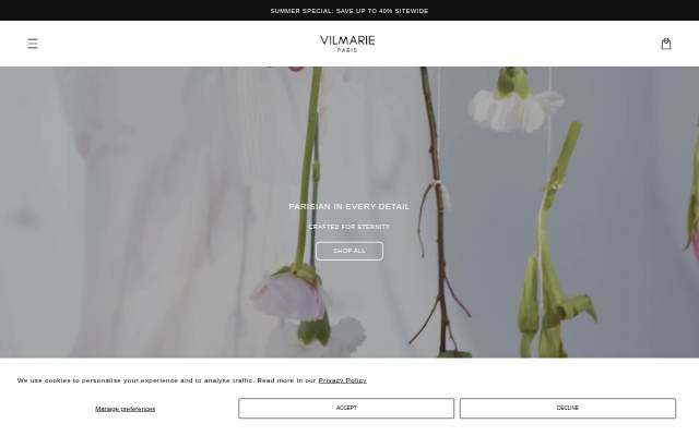 VILMARIE storefront