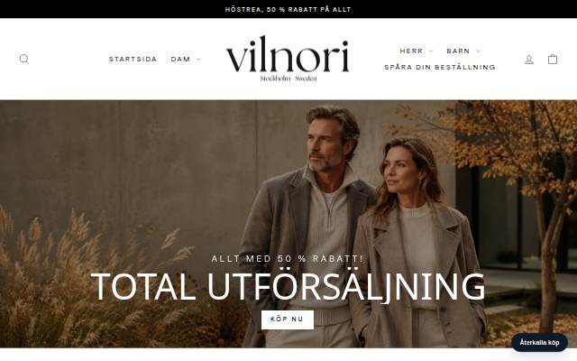 Vilnori storefront