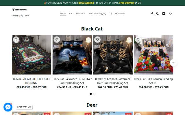 Viluxzone storefront
