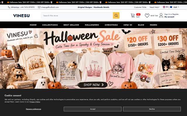 VINESU storefront
