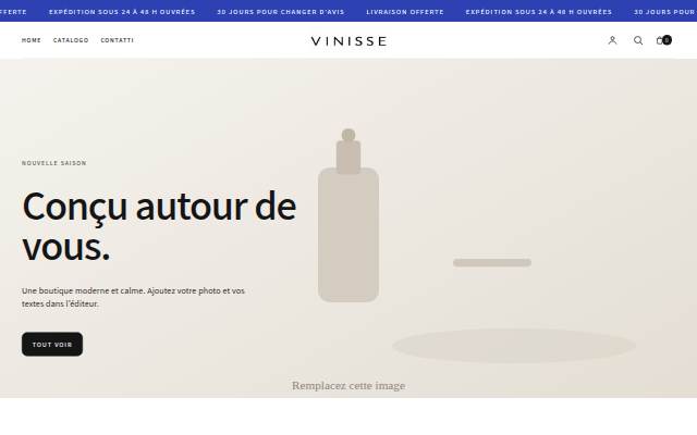 VINISSE storefront