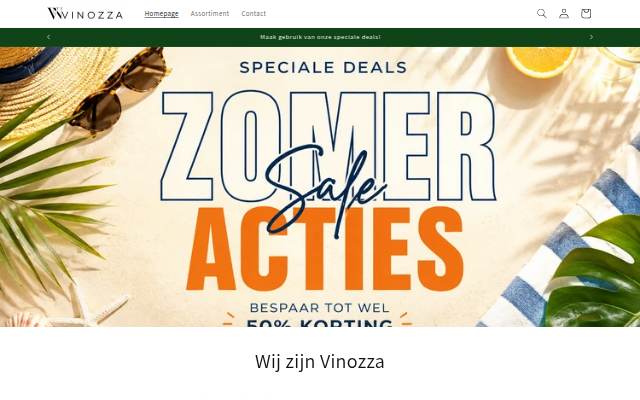 Vinozza storefront