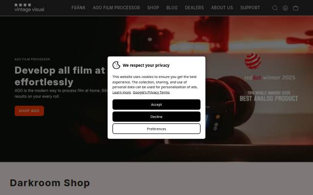 Vintage Visual storefront