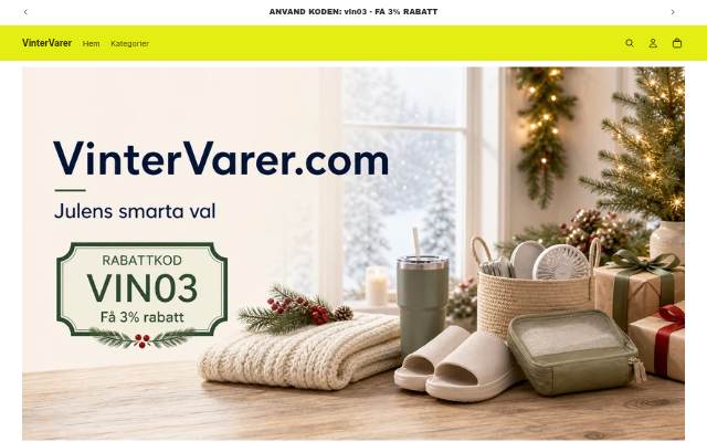 VinterVarer storefront