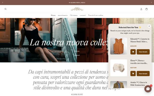 Vionella storefront