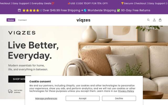 viqzes storefront
