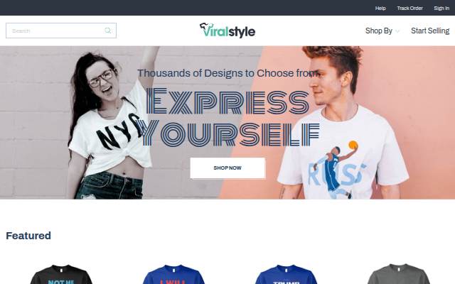Viralstyle storefront