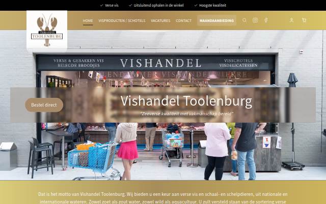 Startseite von Vishandel Toolenburg