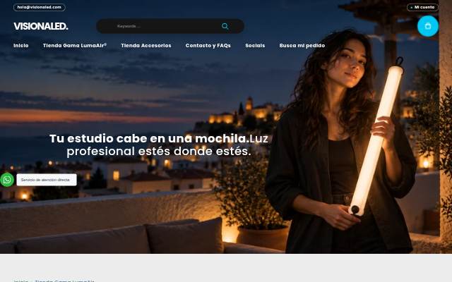Vitrine de VISIONALED