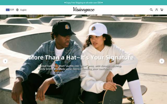 Visiongaze storefront