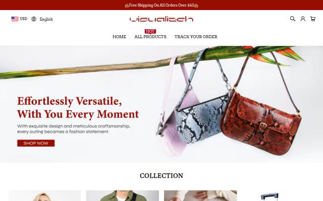 Visualizeh storefront