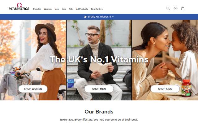 Vitabiotics storefront