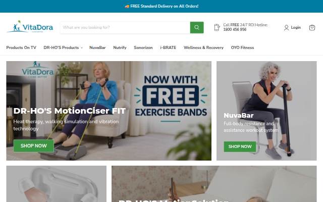 VitaDora UK storefront