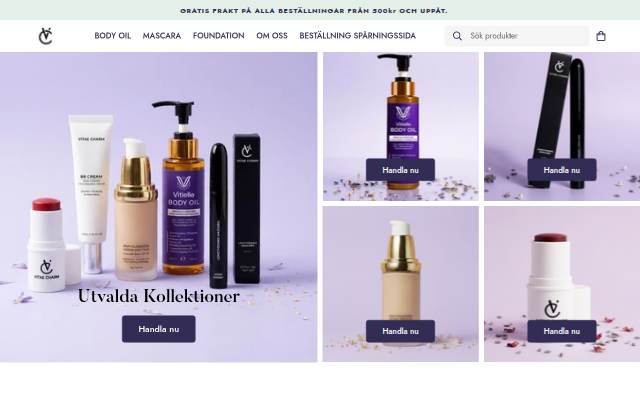 Vitae Charm SE storefront
