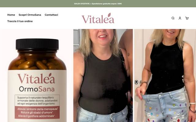 Vitalea storefront