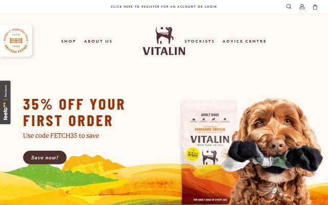 Vitalin storefront