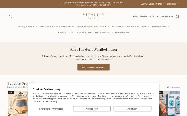 Montra da Vitality Avenue