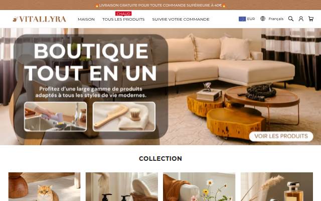 VITALLYRA storefront