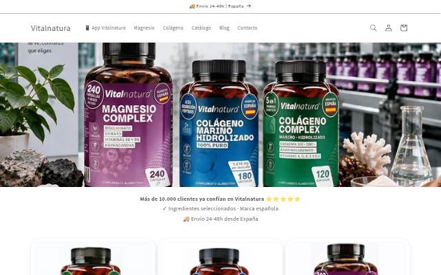 Vitalnatura storefront