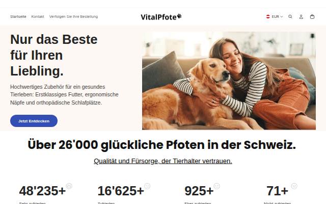 VitalPfote storefront