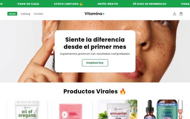 Vitamina+ storefront